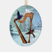 Winterharfe Keramik Ornament (Rechts)