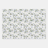 Winterhasen | Chinesisches Neujahr Geschenkpapier Set (Vorderseite 3)