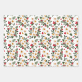 Winterhasen | Chinesisches Neujahr Geschenkpapier Set (Vorderseite 2)