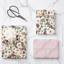 Winterhasen | Chinesisches Neujahr Geschenkpapier Set