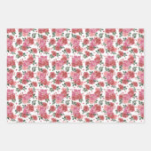 Winterhasen | Chinesisches Neujahr Geschenkpapier Set (Vorderseite 3)