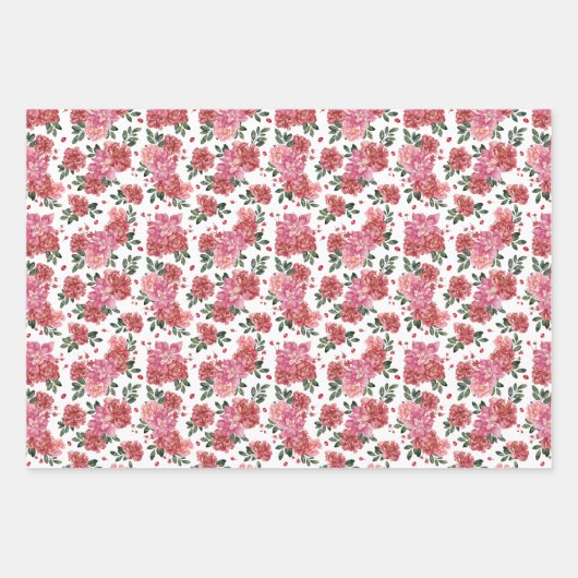 Winterhasen | Chinesisches Neujahr Geschenkpapier Set (Vorderseite 3)