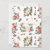 Winterhasen | Geburtstagspartei Einladung (Rückseite)