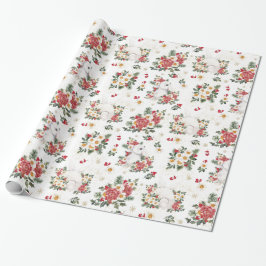 Winterhasen | Geburtstagspartei Geschenkpapier