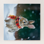 Winterhasen-Puzzle Puzzle (Horizontal)