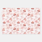 Winterhats & Mittens Geschenkpapier Set (Vorderseite 3)