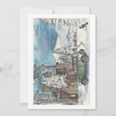 Winterhaus Einladung (Vorderseite)