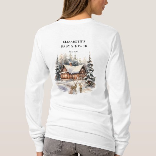 Winterhaus Hirschmama soll sein T-Shirt (Rückseite)