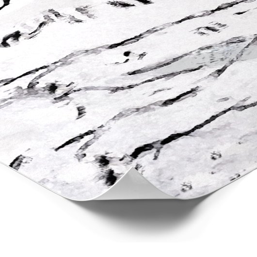 Winterhaus Poster (Ecke)