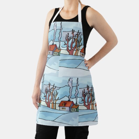 Winterhauslandschaft Schürze (InSitu)