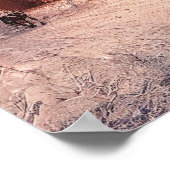 Winterhauswald - Johannes 14:27 Bibelverse Poster (Ecke)