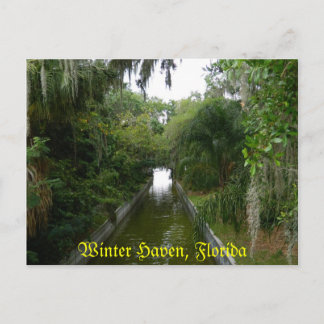 Winterhaven, Fl Postkarte