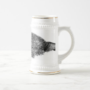 Winterhecke Bierglas