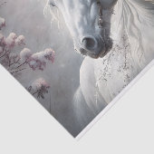 Winterhengst-Dekoupage Seidenpapier (Ausschnitt)