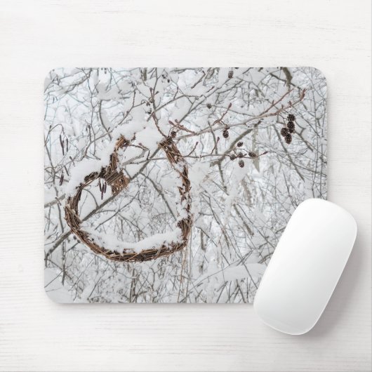 Winterherz Mousepad (Mit Mouse)