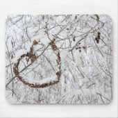 Winterherz Mousepad (Vorne)