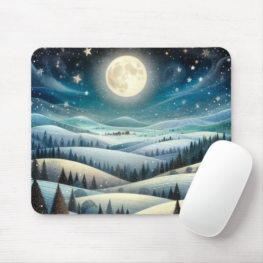 Winterhillside Mousepad (Mit Mouse)