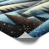 Winterhillside Poster (Ecke)