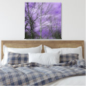 Winterhimmel mit nackten Bäumen Leinwand (Insitu (Schlafzimmer))