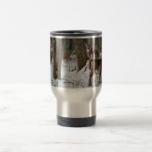 Winterhirsch Reisebecher (Mittel)