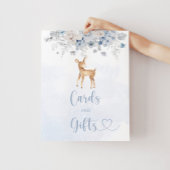 Winterhirsche - Babyduschkarten und -geschenke Poster