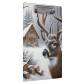 Winterhirsche/Buckkunst Klemmbrett (Rechts)