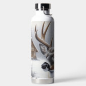 Winterhirsche/Buckkunst Trinkflasche (links)