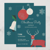 Winterhirschfest Einladung (Vorne/Hinten)