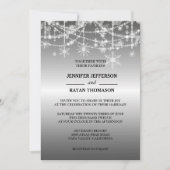 Winterhochzeit Einladung (Vorderseite)