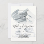 Winterhochzeit Einladung (Vorderseite)