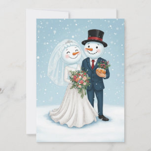 Winterhochzeit Einladung
