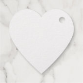 Winterhochzeit  geschenkanhänger (Rückseite)