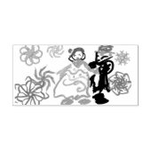 Winterhochzeit gummistempel (Prägung)
