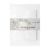 Winterhochzeit in glühender Snow Lantern Einladungsbanderole (Vorderseite Beispiel)