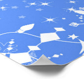 Winterhochzeit, individuelles Hochzeitstipendium Poster (Ecke)