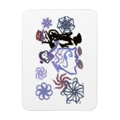Winterhochzeit magnet (Vertikal)