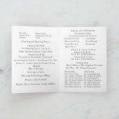 Winterhochzeit mit Foto Programm (Innenseite)