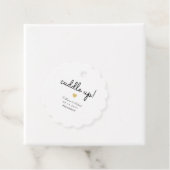 Winterhochzeit oder Schwärmen Geschenkanhänger (Beispiel)