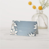 Winterhochzeit Platzkarte (Vorderseite)