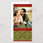 Winterhochzeit Save the Date Hochzeit (Vorne/Hinten)