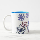 Winterhochzeit  zweifarbige tasse (Links)