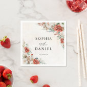 Winterhochzeitsservietten Serviette (Beispiel)