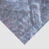 Winterholzbeeren unter Schneebemalung Seidenpapier (Detail)