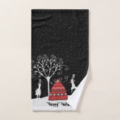 Winterhoppe Holidays Badetuch Set (Handtuch)