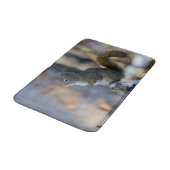 Winterhörnchen, Brauntier, kanadisches Foto Badematte (Schrägansicht)