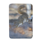 Winterhörnchen, Brauntier, kanadisches Foto Badematte (Vorderseite Vertikal)