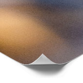 Winterhörnchen, Brauntier, kanadisches Foto Poster (Ecke)