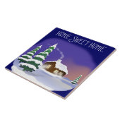 WinterHousewarming: Snowy-Zuhause-Bonbon-Zuhause Fliese (Seite)
