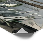 Winterhühner Poster (Ecke)