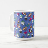 Winterhund Kaffeetasse (Vorderseite Links)